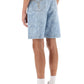 Versace allover versace denim shorts