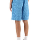 Versace versace allover terry-cloth shorts