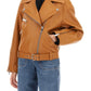 Versace biker jacket in leather