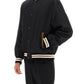 Versace medusa flame nylon bomber jacket