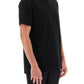 Versace barocco silhouette polo shirt