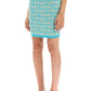 Versace monogram knit mini skirt