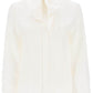 Versace 'versace allover' lavallière shirt