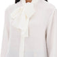 Versace 'versace allover' lavallière shirt