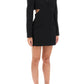 Versace blazer dress with cut-outs