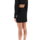 Versace blazer dress with cut-outs