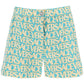 Versace monogram print silk shorts