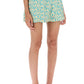Versace monogram print silk shorts