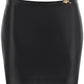 Versace medusa '95 leather mini skirt