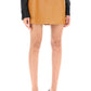 Versace medusa '95 leather mini skirt