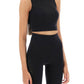 Versace sports crop top with lettering