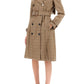 Versace 'versace allover' double-breasted trench coat