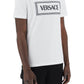 Versace embroidered logo t-shirt