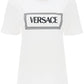 Versace t-shirt with logo embroidery