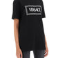 Versace t-shirt with logo embroidery