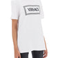 Versace t-shirt with logo embroidery