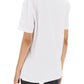 Versace t-shirt with logo embroidery