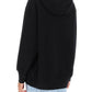 Versace hoodie with logo embroidery