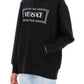 Versace hoodie with logo embroidery