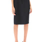 Versace wool silk pencil skirt