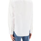 Versace leather strap shirt