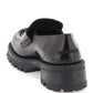 Versace "brushed leather alia loaf