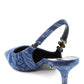 Versace medusa '95 barocco slingback pumps