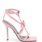 Versace sandals with gianni ribbon bows