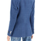 Versace double-breasted tweed boucl