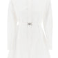 Versace textured sangallo chemisier