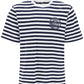Versace nautical stripe t-shirt