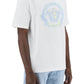 Versace medusa embroidered t-shirt