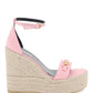 Versace medusa '95 wedge sandals