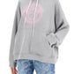 Versace hooded sweatshirt with mél