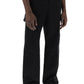 Versace cotton gabardine cargo pants in