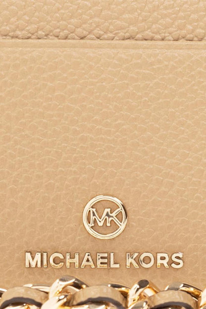 Michael Michael Kors Logo Plaque Chained Small Cardholder