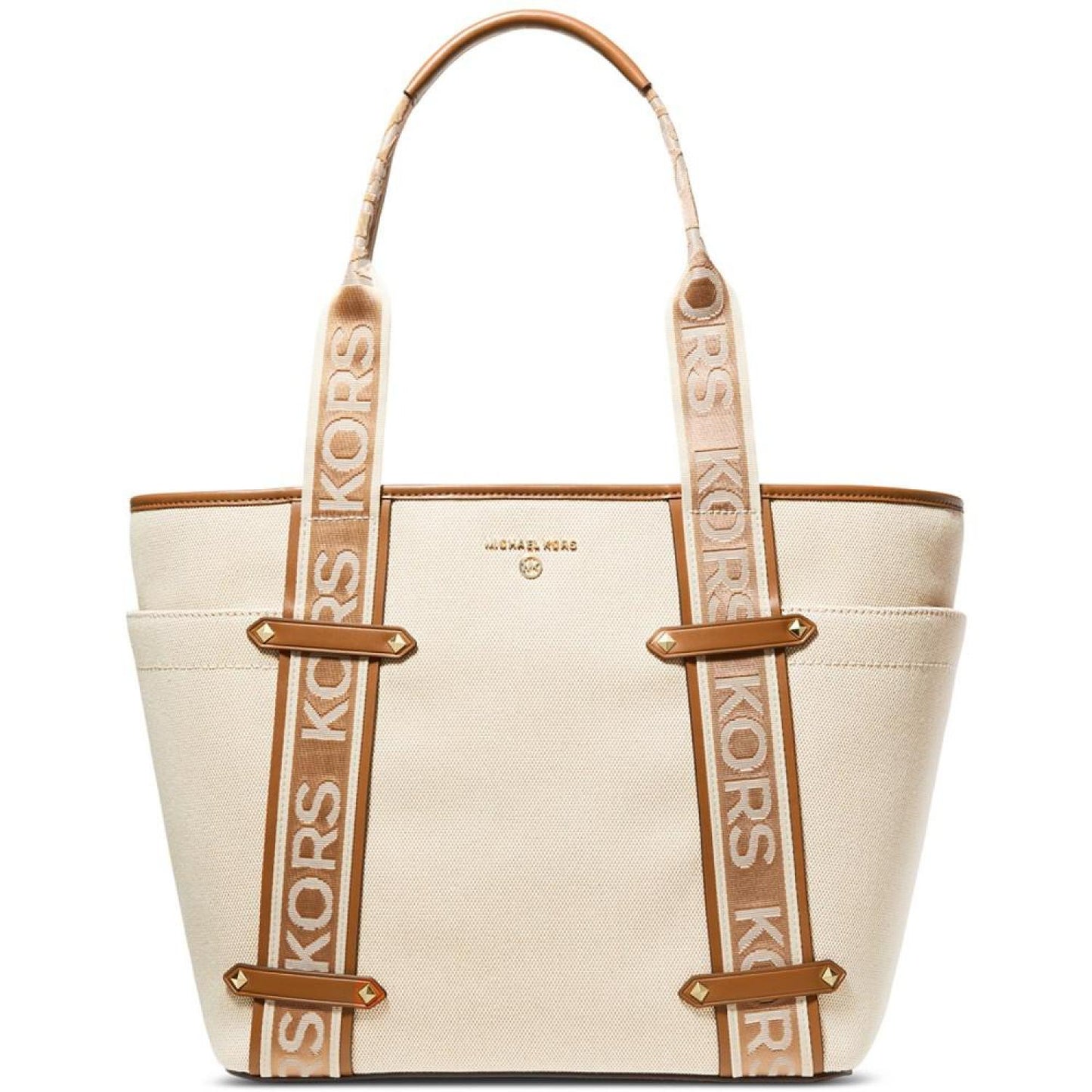 Maeve Logo Webbing Large Open Tote