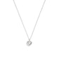 Stone Heart Pendant Necklace