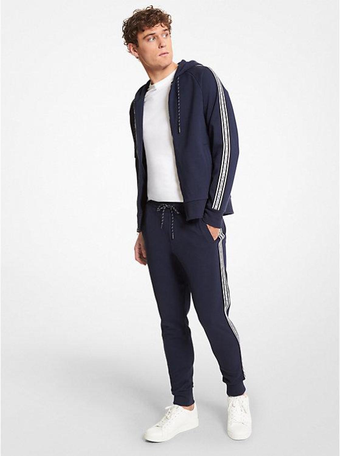 Logo Tape Cotton Blend Jogger