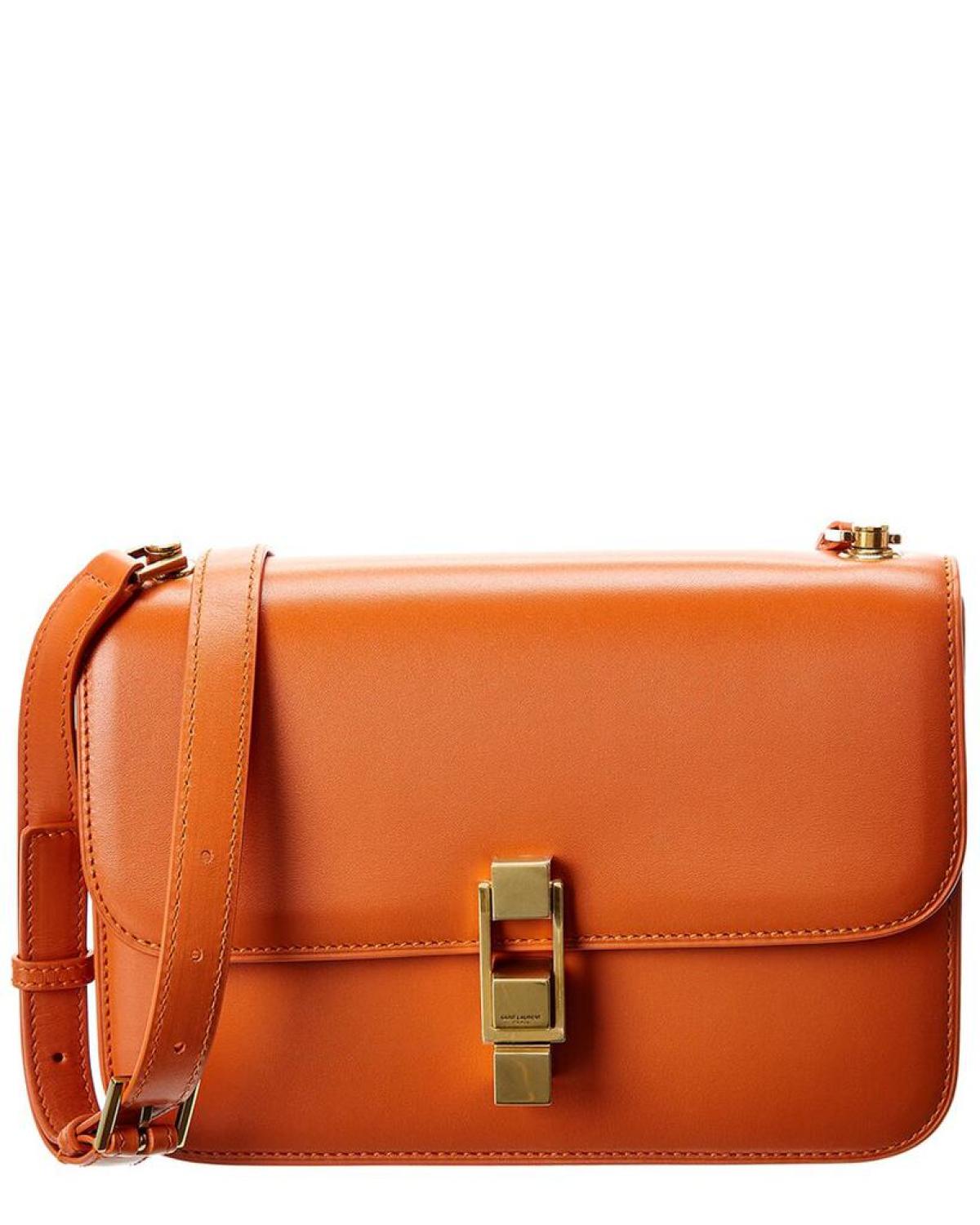 Saint Laurent Le Carre Leather Shoulder Bag