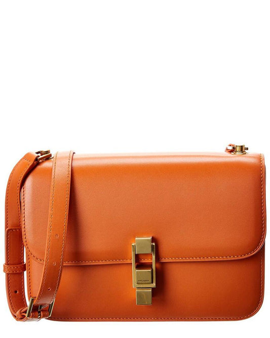 Saint Laurent Le Carre Leather Shoulder Bag