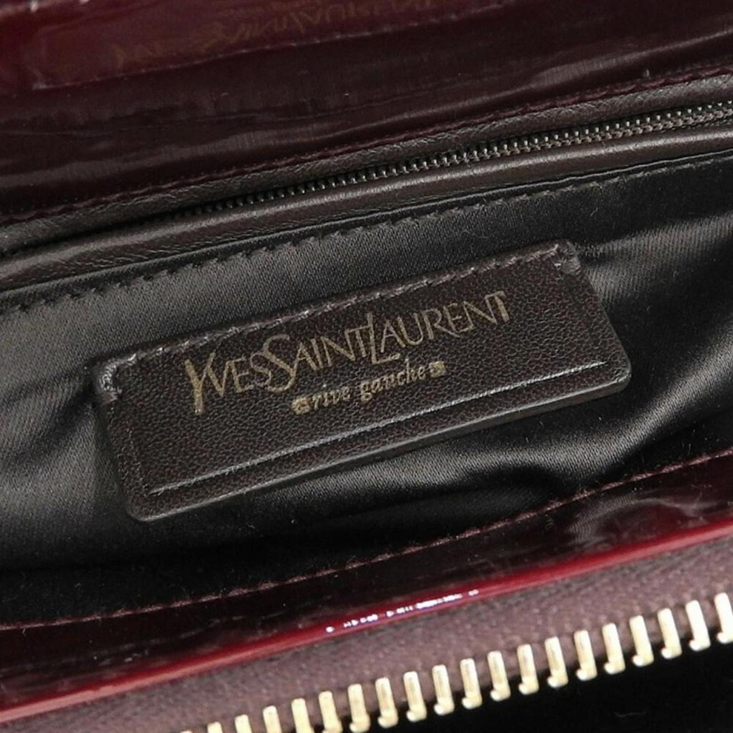 Saint Laurent Patent Leather Handbag (Pre-Owned)
