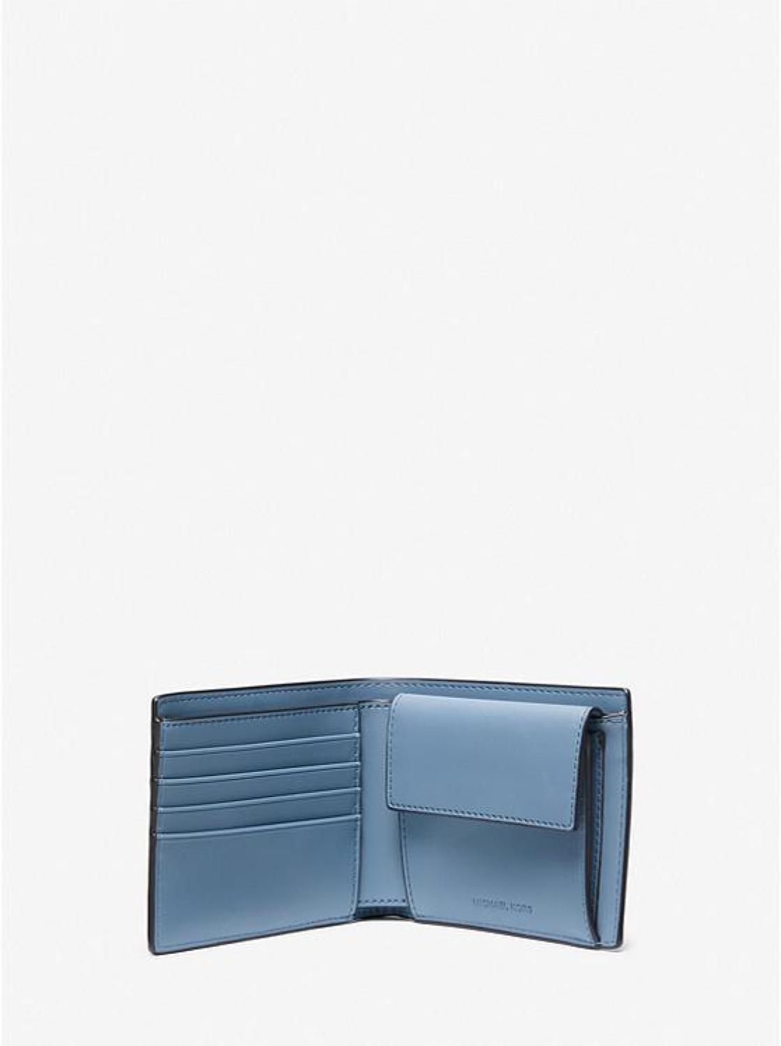 Cooper Logo and Faux Leather Billfold Wallet