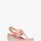 Camila Faux Leather Wedge Sandal
