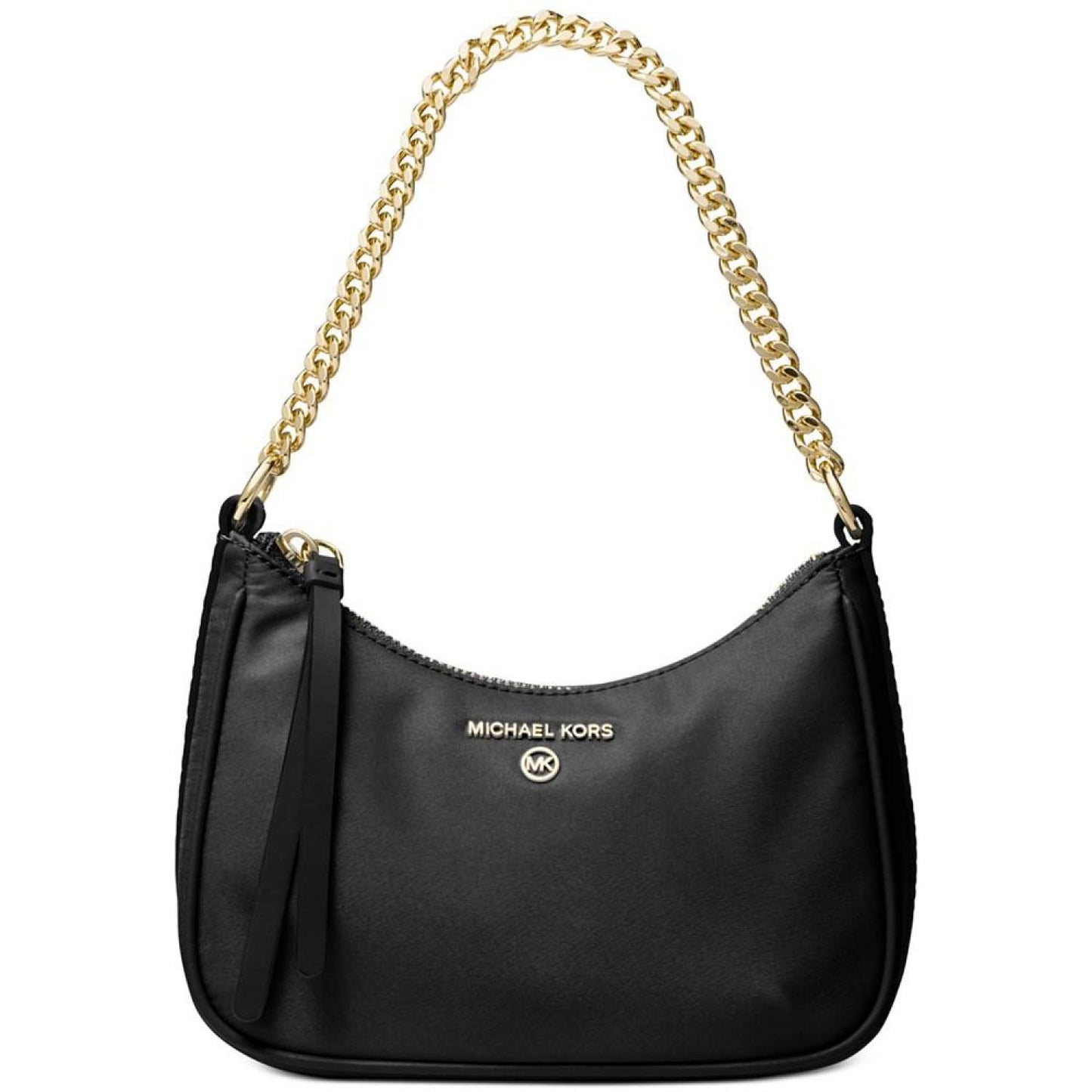 Nylon Jet Set Charm Chain Pouchette Shoulder Bag