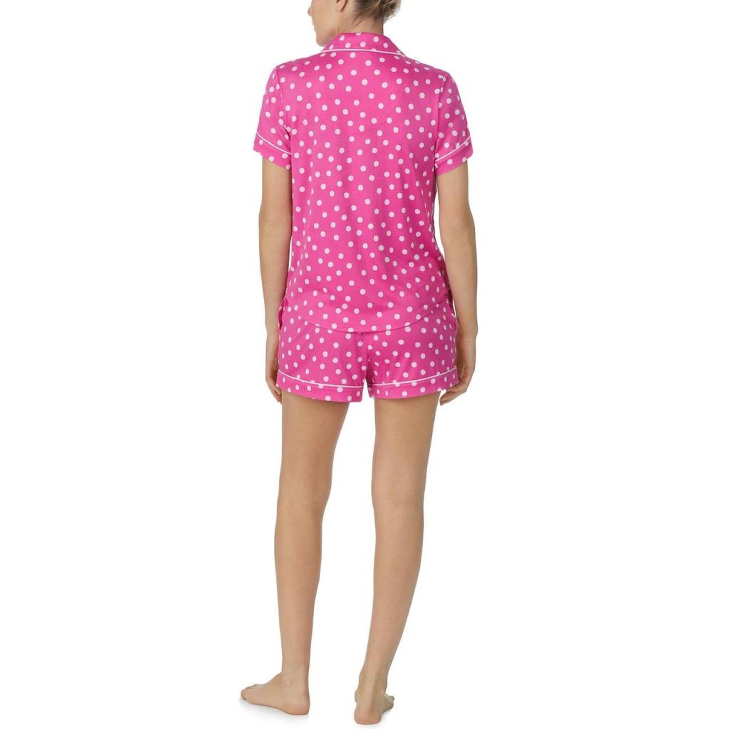 Short Sleeve Notch Boxer PJ Set