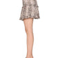 Michael Michael Kors Georgette Printed Mini Skirt