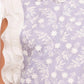 La Folie Dress In Cassis Bloom