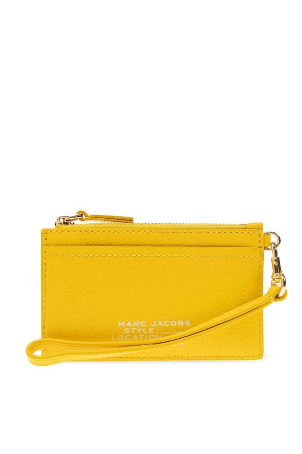 Marc Jacobs Logo Embossed Zipped Wallet