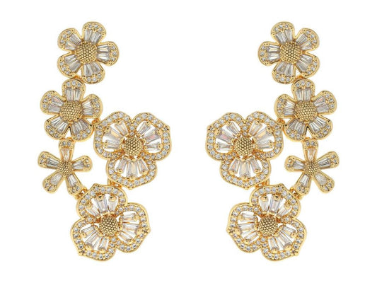 Fleurette Statement Earrings
